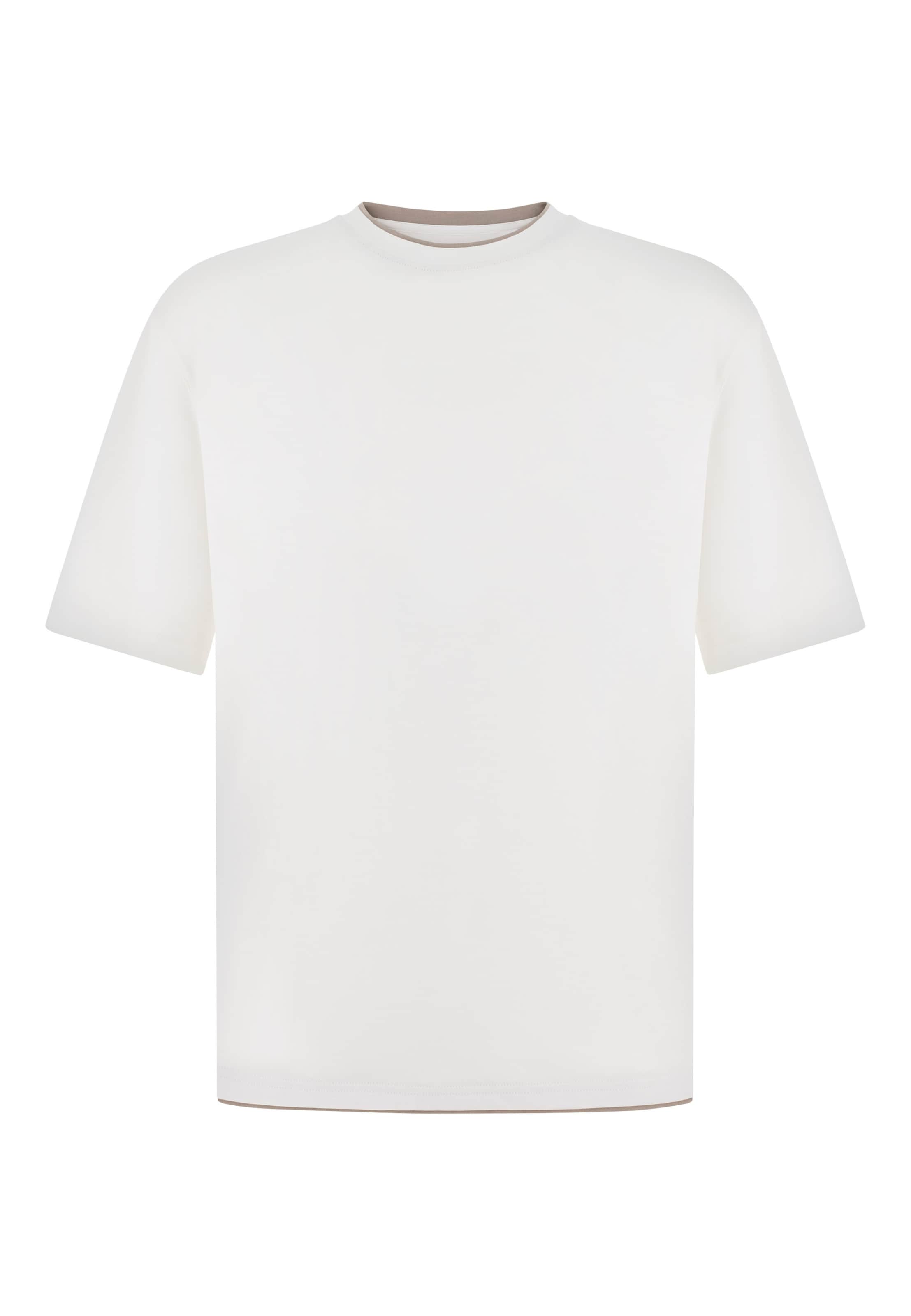 T-Shirt Boggi Milano en blanc : devant