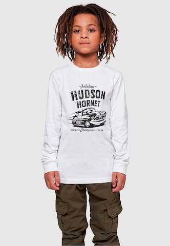 ABSOLUTE CULT Shirt 'Cars - Hudson Hornet' in Weiß: predná strana