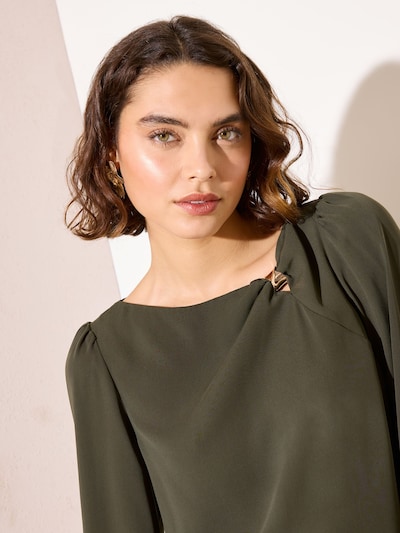 Bluză Friends Like These pe kaki, Vizualizare produs