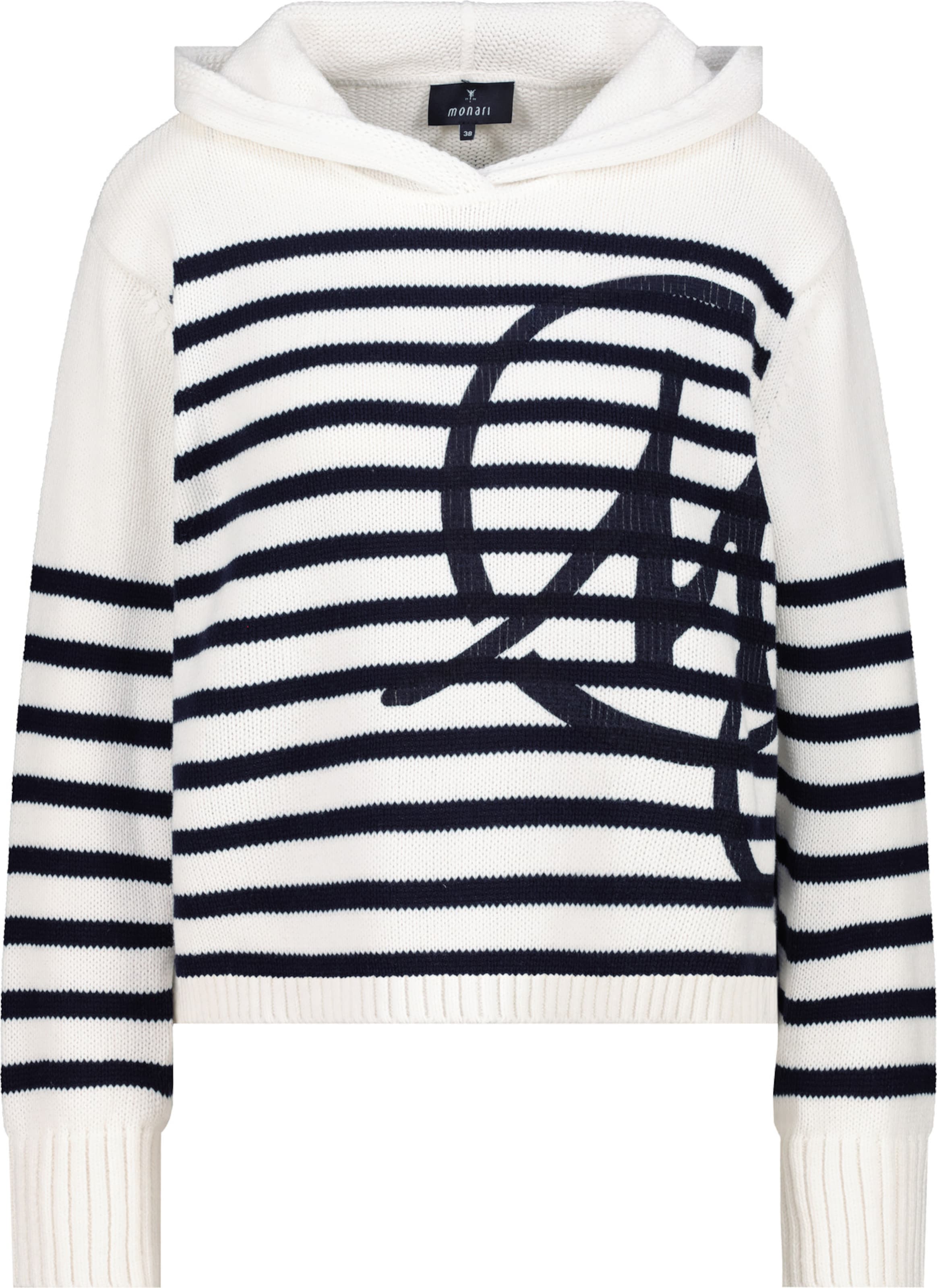 monari Pullover in Weiß: Vorderseite