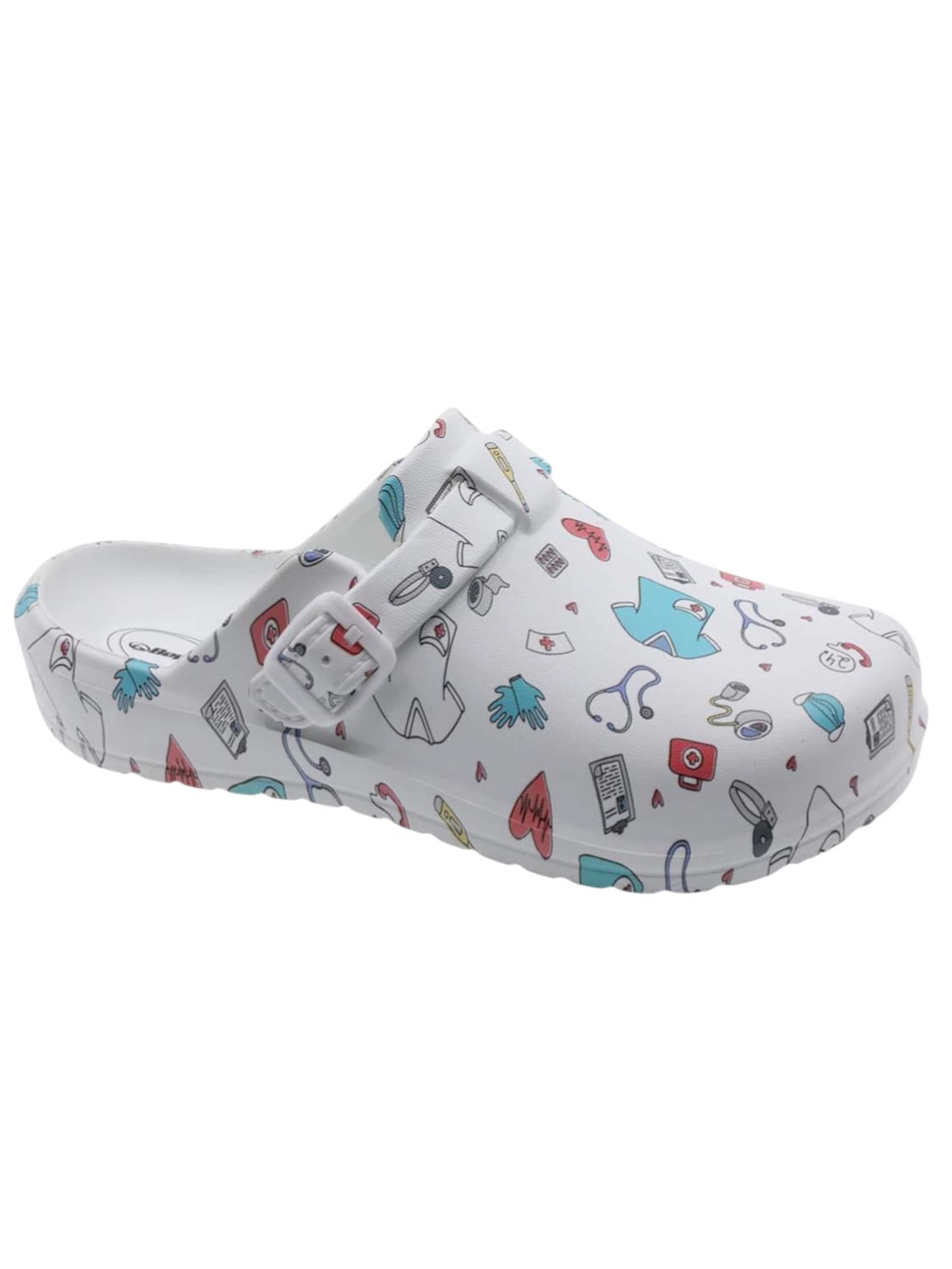 Clogs 'Eva Clog' di Beppi in bianco: frontale