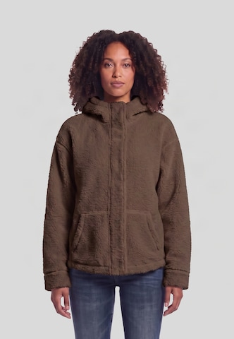 Urban Classics Tussenjas in Bruin: voorkant