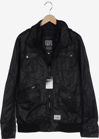 JACK & JONES Jacket & Coat in XL in Black: front