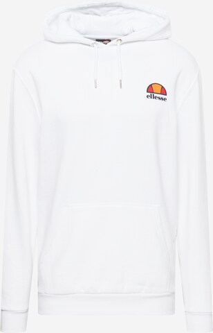 ELLESSE Sweatshirt 'Toce' i hvid: forside