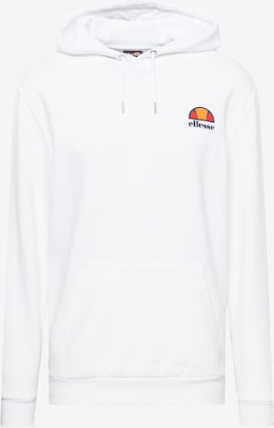 ELLESSE Sweatshirt 'Toce' in White: front