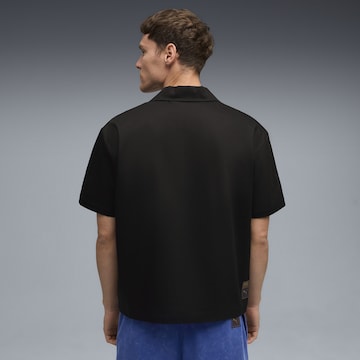 PUMA Regular fit Overhemd 'PUMA x SONIC THE HEDGEHOG' in Zwart