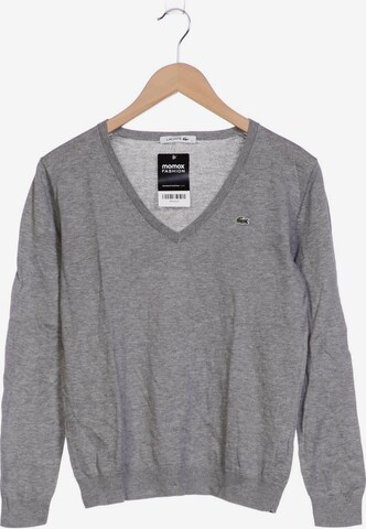 LACOSTE Sweater & Cardigan in M in Grey: front