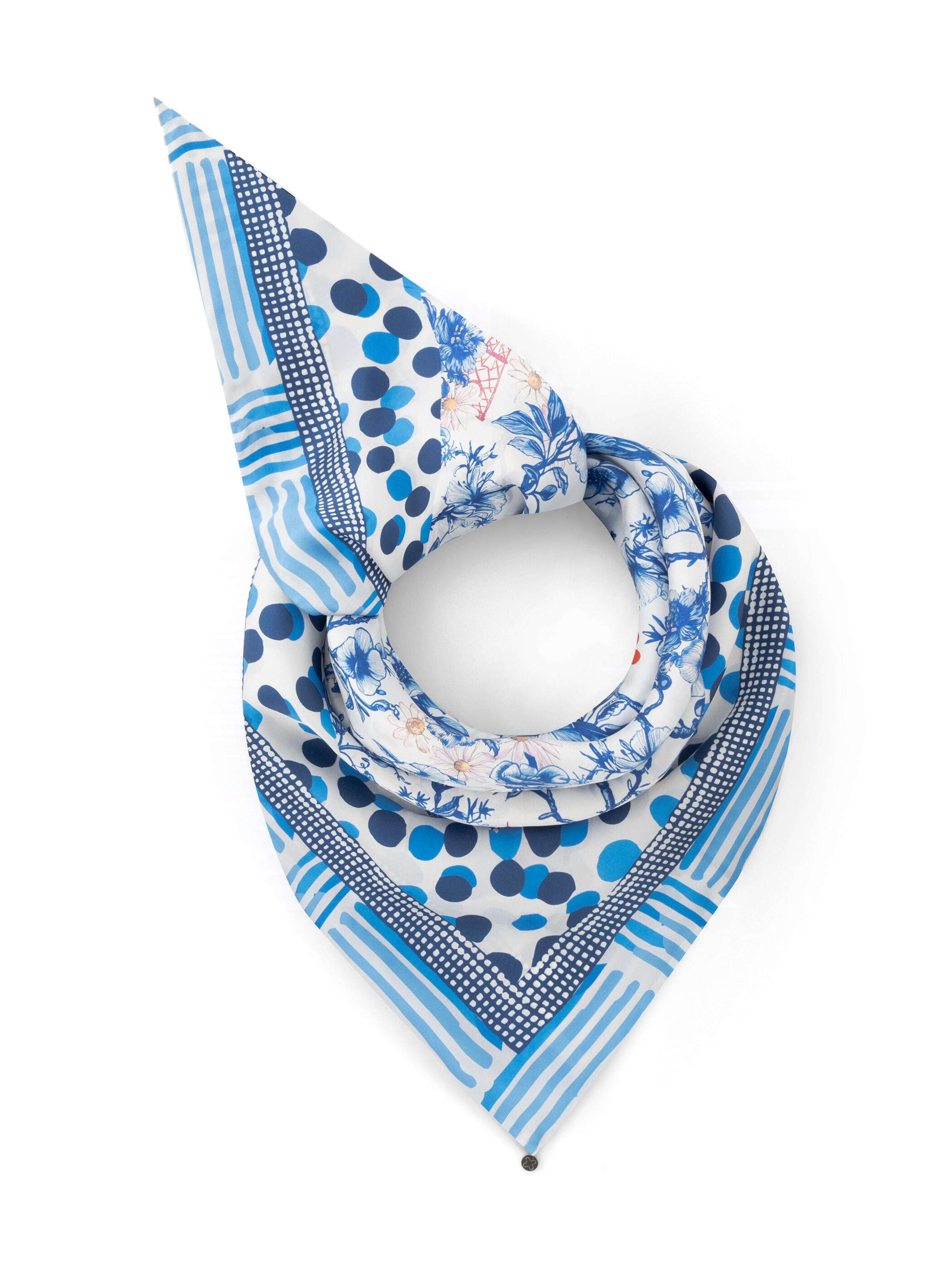 CODELLO Doek in Blauw: voorkant