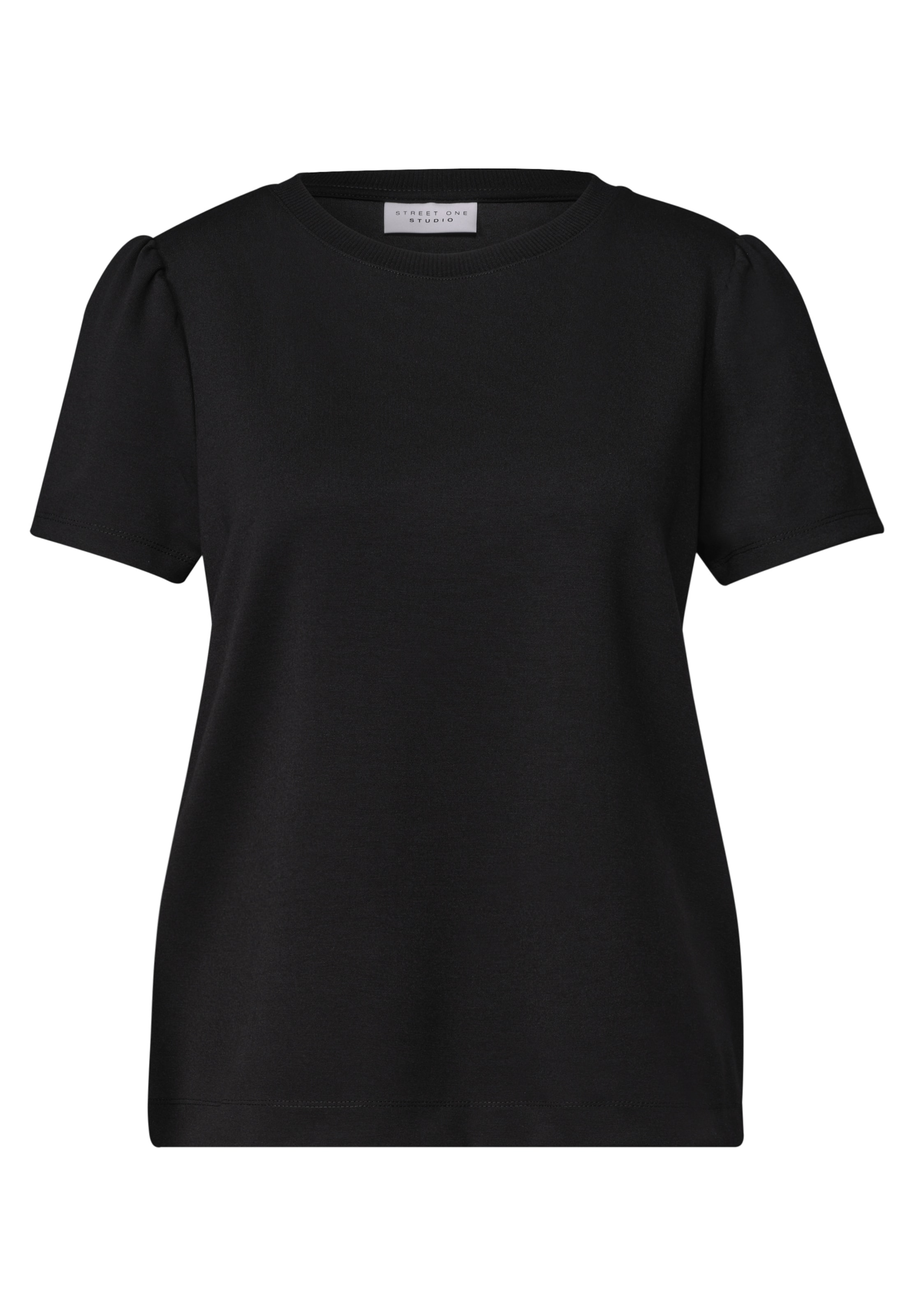 Street One Studio Shirt in Black: front