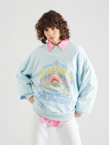 BILLABONG Sweatshirt 'RIDE IN' in Blau: predná strana