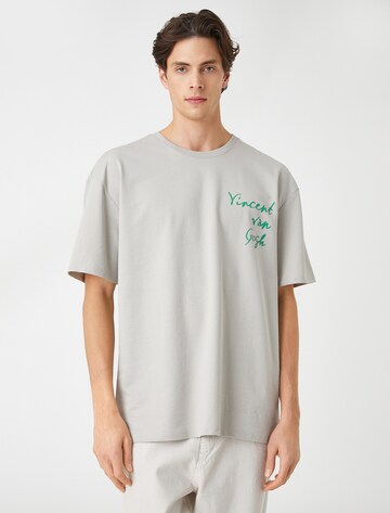 Koton Shirt in Grijs: voorkant