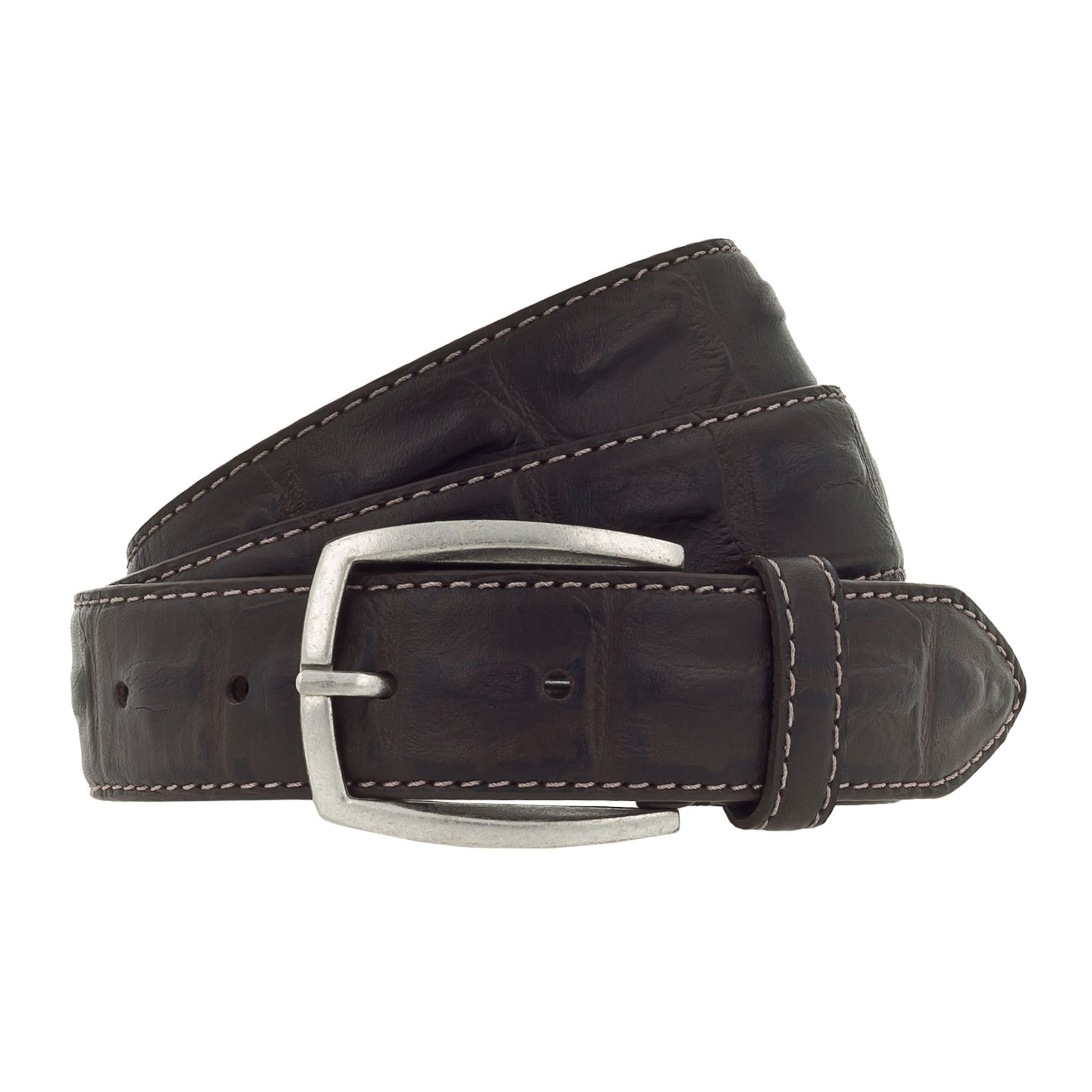 VANZETTI Belt in Brown: front