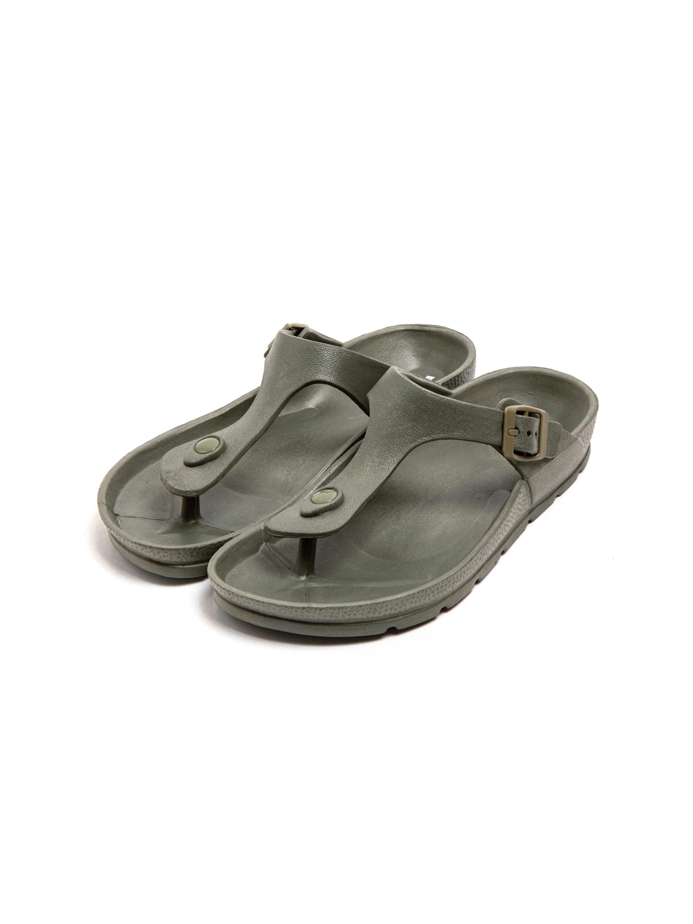 Brasileras - Zapatos para playa y agua 'Soleil' en verde