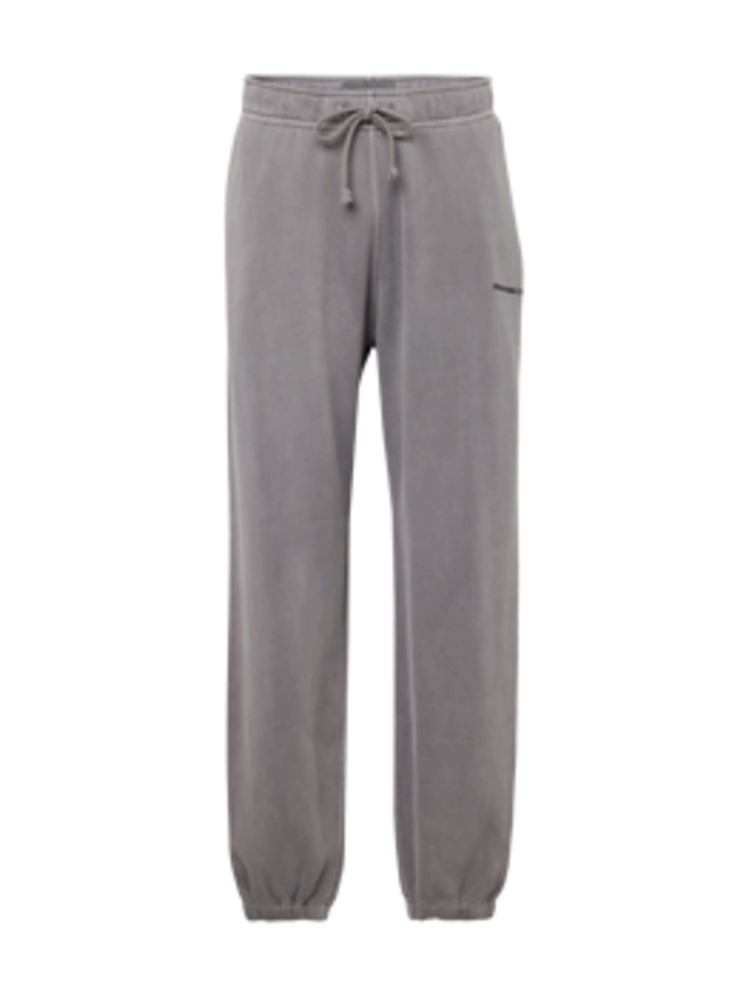 Abercrombie & Fitch Regular Pants 'ESSENTIAL' in Grey: front