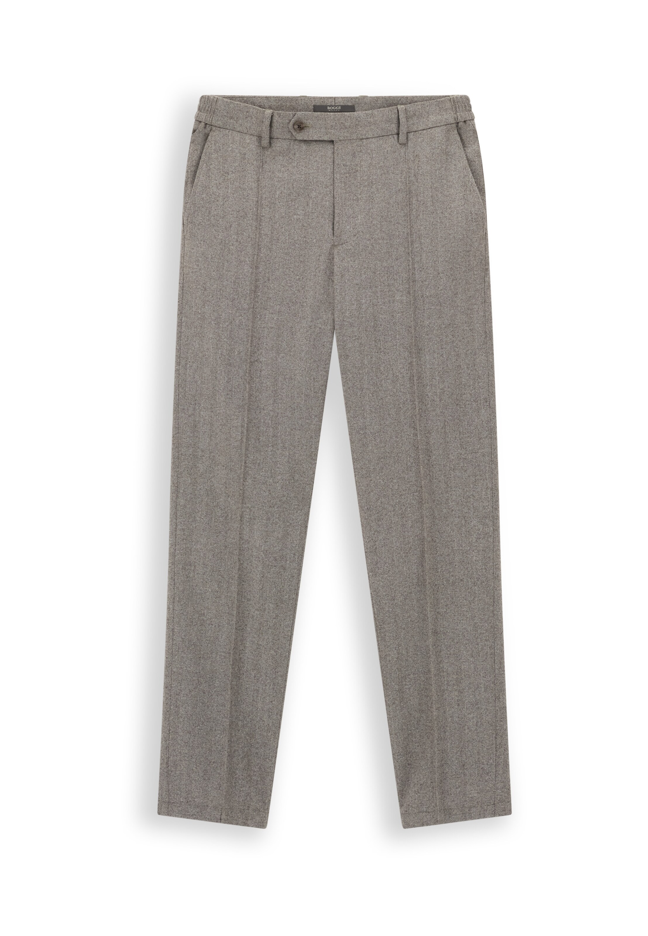 Boggi Milano Slimfit Chino in Grijs: voorkant