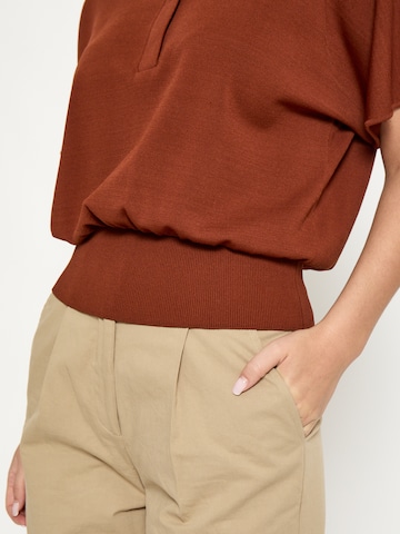 Top 'Naia' di Peppercorn in marrone