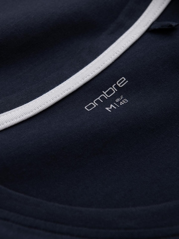 Ombre Shirt‌‌‌‌‌ in Blau