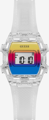 GUESS Watch 'Phineas' in Transparent: front