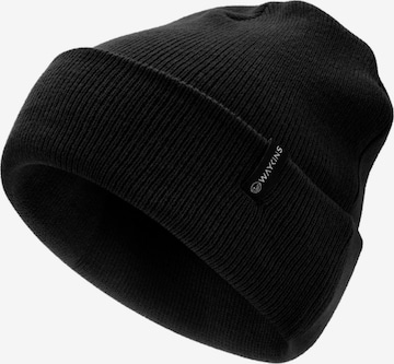 Waykins Beanie in Black: front