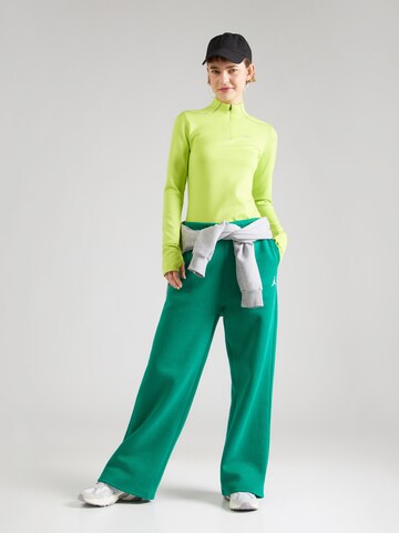 Wide Leg Pantalon Jordan en vert