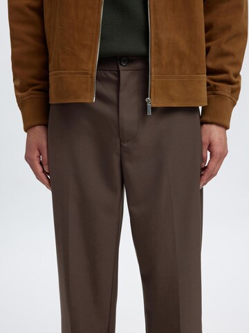 SELECTED Regular Pantalon in Bruin