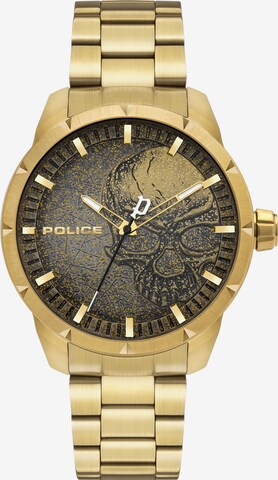 POLICE Analog Watch 'NEIST, PL15715JSG.02AM' in Gold: front