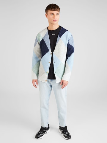 TOPMAN - Casaco de malha em azul