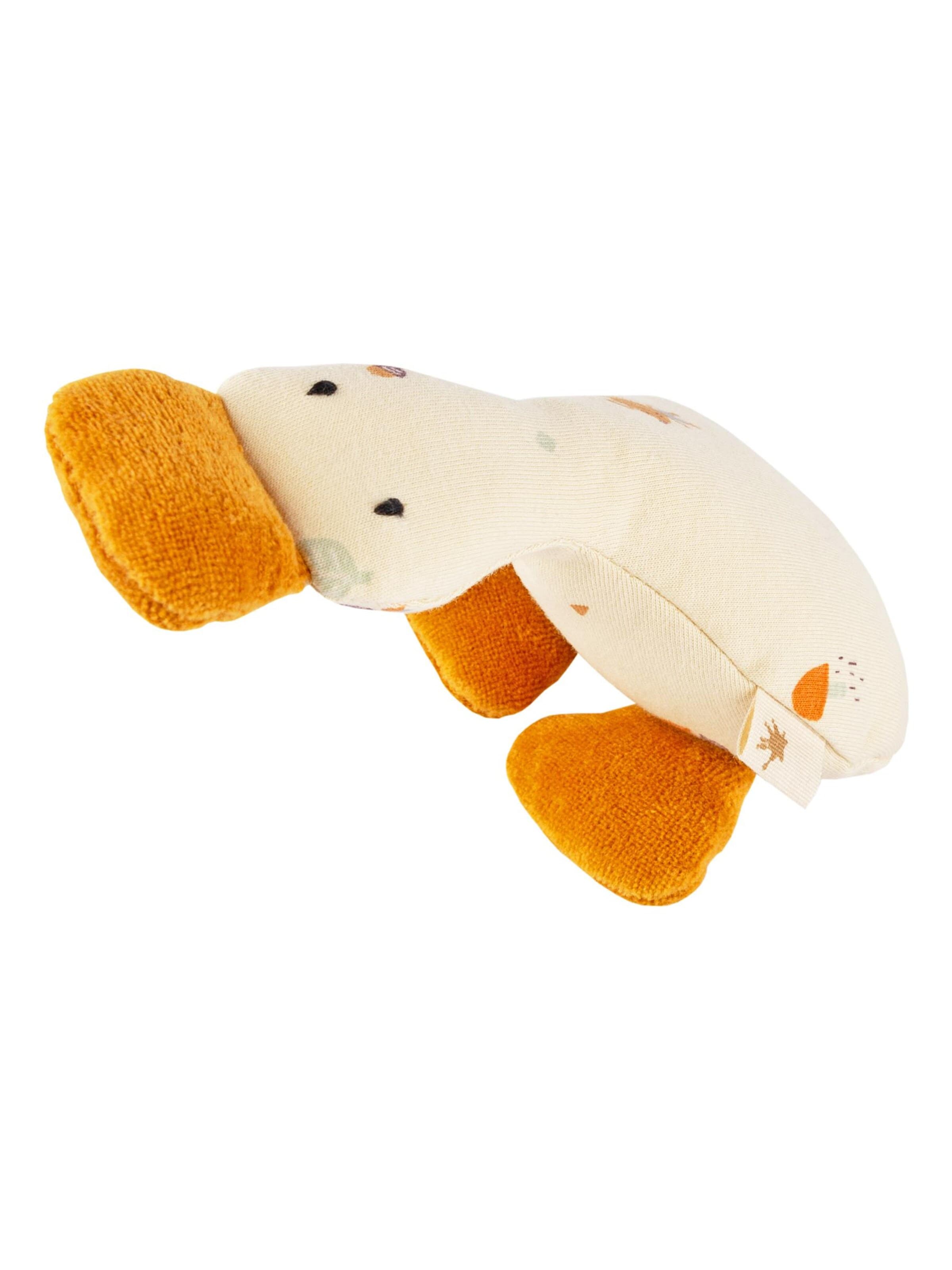 SIGIKID Kuscheltiere 'Rassel-Greifling Gans sigibaby'‌‌‌‌ in Beige: Vorderseite