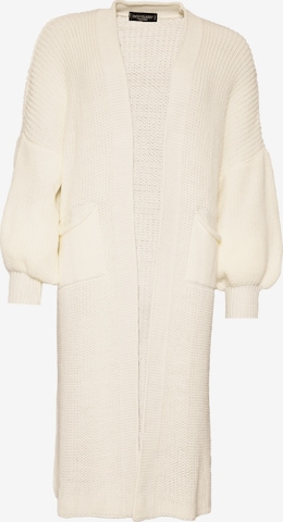 Cardigan oversize SASSYCLASSY en beige : devant