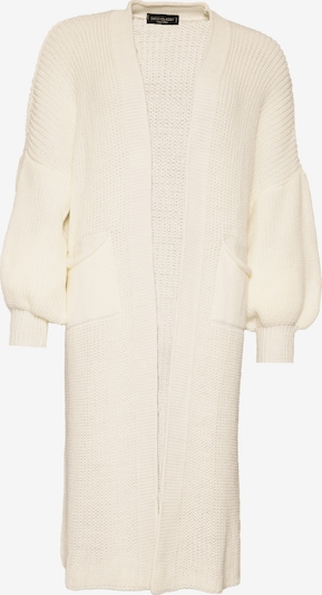 SASSYCLASSY "Oversize" stila adīta jaka, krāsa - gandrīz balts, Preces skats