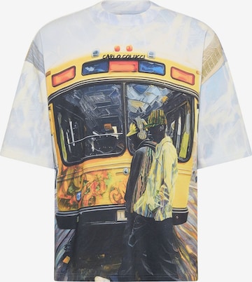 T-Shirt 'Ercolin' Carlo Colucci en mélange de couleurs : devant