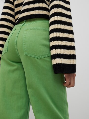 Wide leg Jeans 'Avery' di EDITED in verde