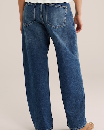 WE Fashion Regular Jeans in Blau