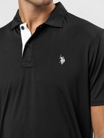 Fit confort Chemise ' Clark Polo ' U.S. POLO ASSN. en noir