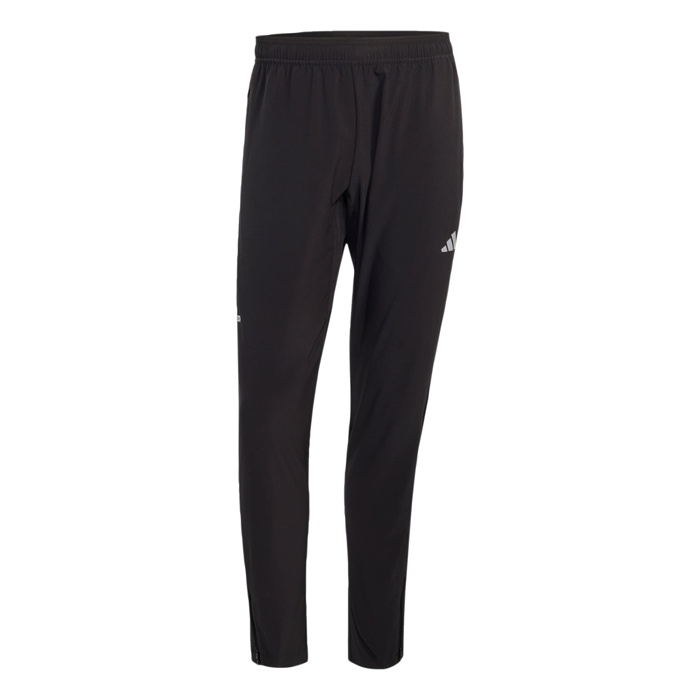 ADIDAS PERFORMANCE Slim fit Workout Pants 'Tech Apparel' in Black: front