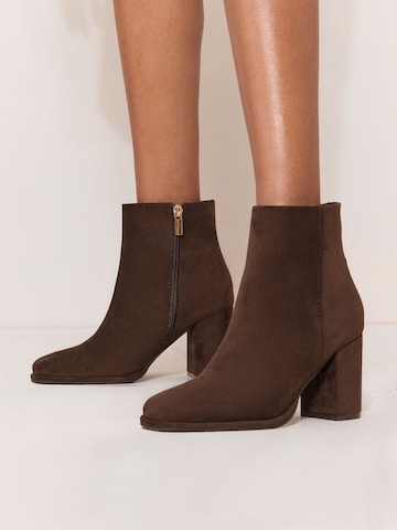Bottines Lipsy en marron