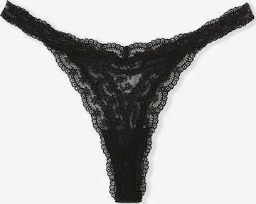 ETAM String 'Betty' in Schwarz: Vorderseite