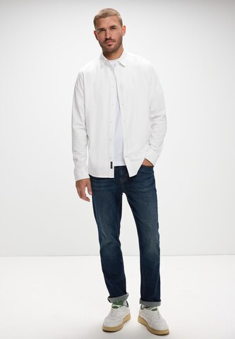 Street One MEN Regular fit Button Up Shirt in White