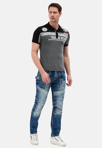 CIPO & BAXX Shirt in Grey