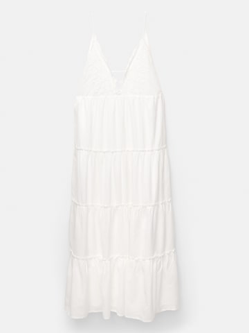 Pull&Bear Kleid in Weiß