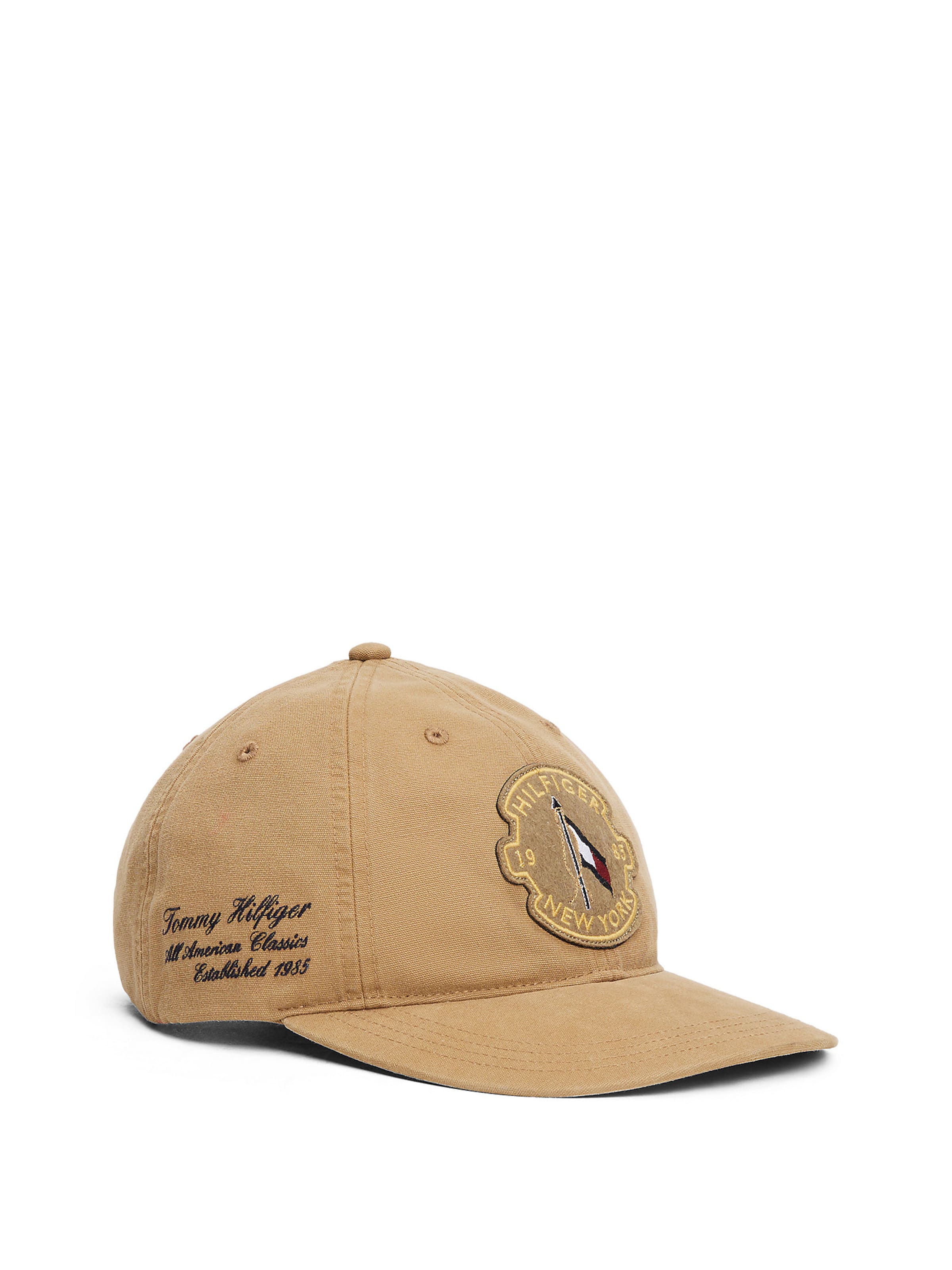 TOMMY HILFIGER Cap in Braun: Vorderseite