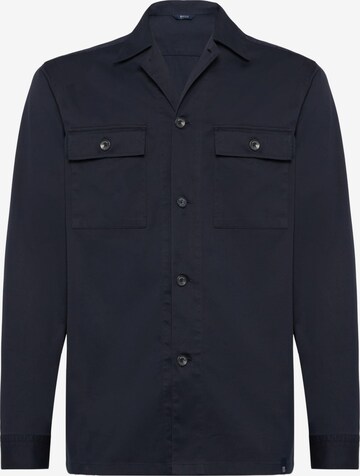 Boggi Milano Between-Season Jacket in Blue: front