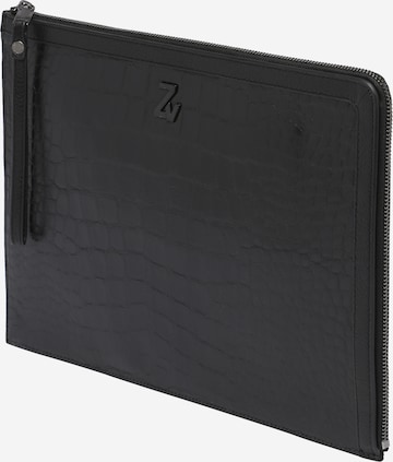 Zadig & Voltaire Laptoptasche 'INITIALE JOHN' in Schwarz: predná strana