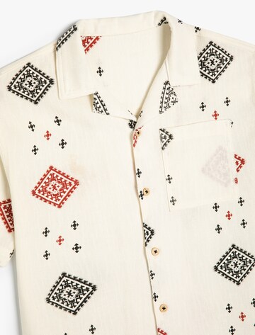 Koton Regular fit Overhemd in Beige
