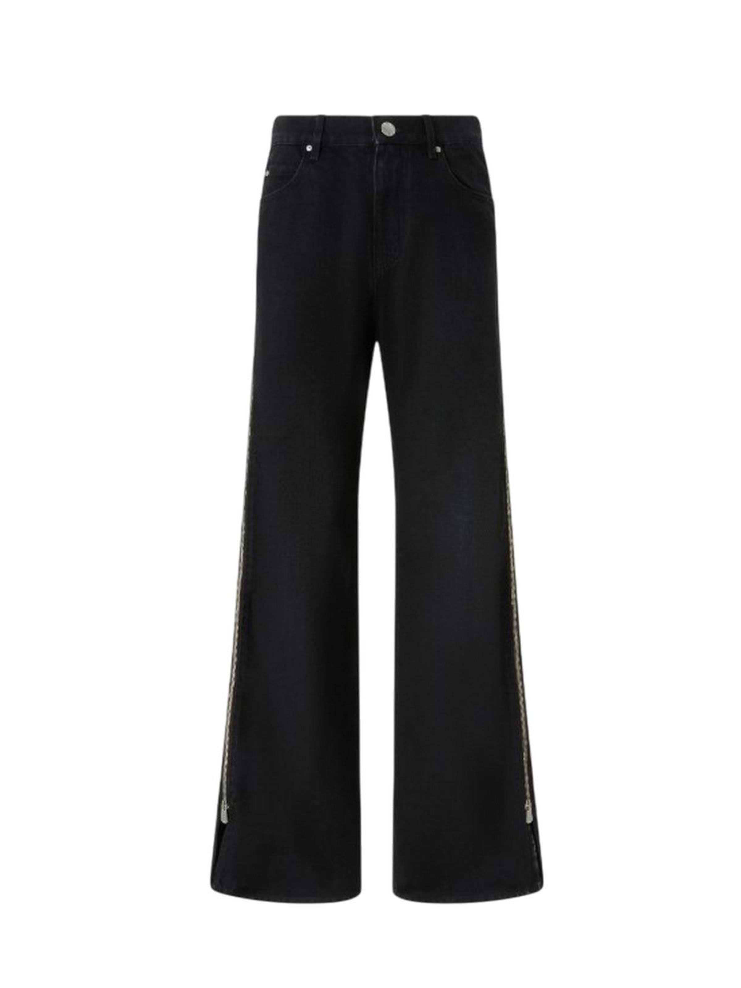 PINKO Regular Jeans in Black: front