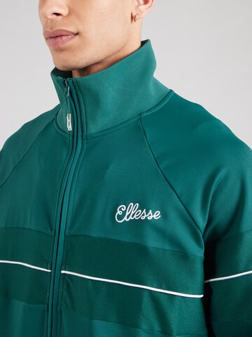 ELLESSE Кофта на молнии в Зеленый