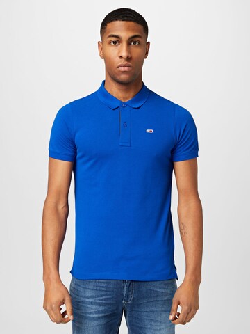 Tommy Jeans Shirt in Blauw: voorkant