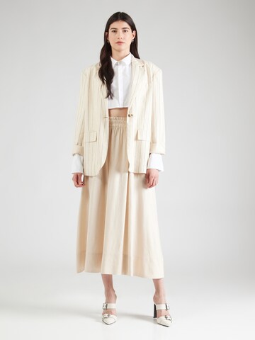 YAS Rok 'FLAXY' in Beige