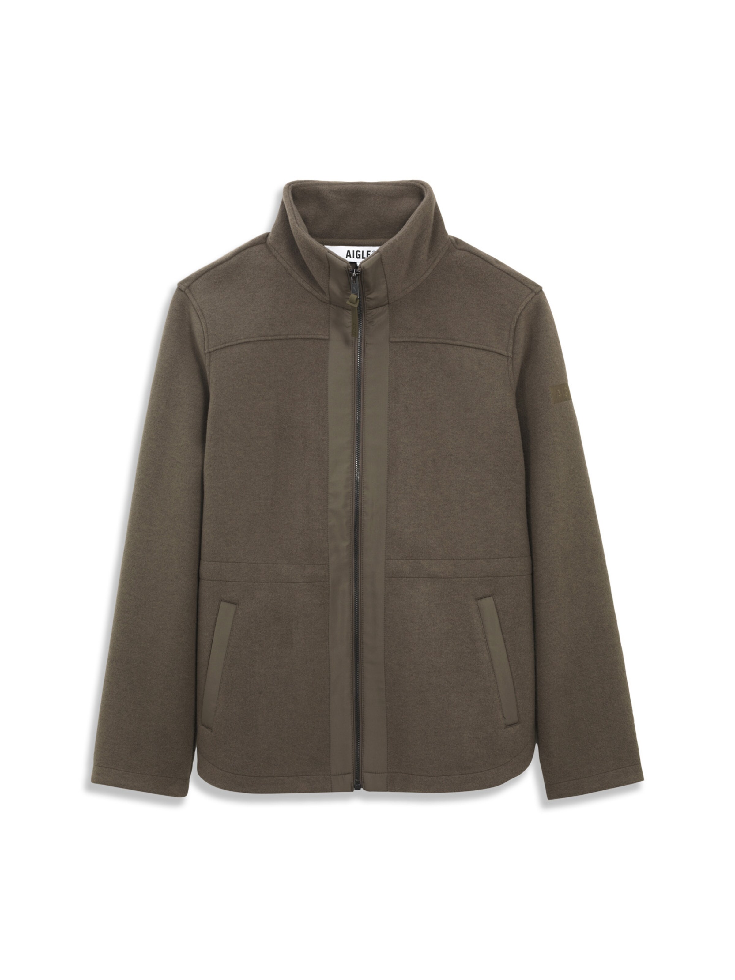 AIGLE Fleecejakke i brun: forside