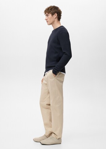MANGO MAN Sweater 'Antigua' in Blue